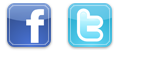 Follow us on facebook and twitter